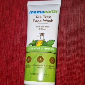 Mamaearth Tea Tree Oil Facewash🌲🧼