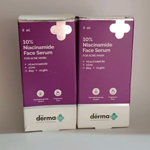 The Derma Co Combo Of 10% Niacinamide Face Serum