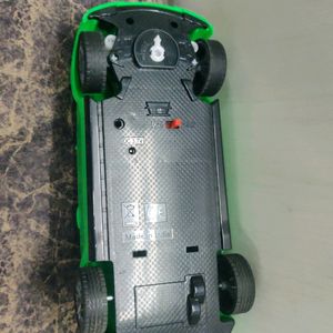 Green Colour Remote Car For Kids  Good Working