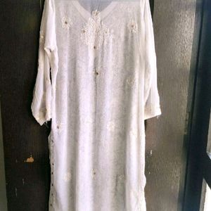 Gota Patti Chikankari Kurta