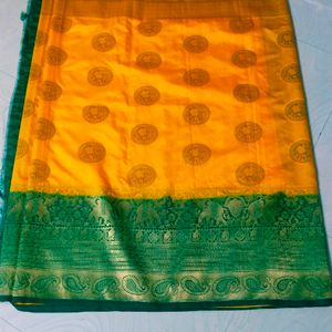 Dhasara Special Elephant Design Grandlooking Saree