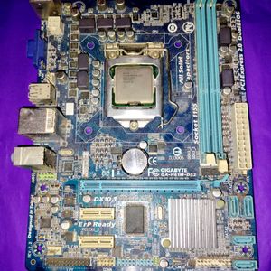 Motherboard With Processor