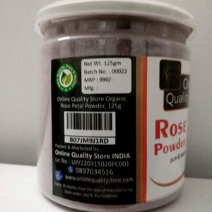 Rose Powder For Face Pack 125 Gram