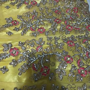 Bridal Lehenga Haldi Seramani