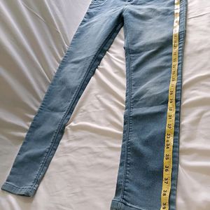 🥳Slim Fit Light Blue Jeans❤️✅ Fixed Price