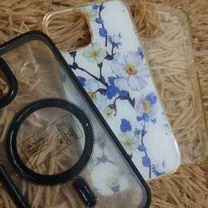 COMBO OF 3 IPHONE CASES [for model 13,14,15]