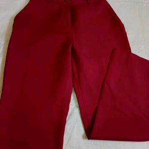 Maroon Formal Pant