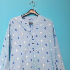 LIGHT BLUE KURTA FOR WOMEN 👕