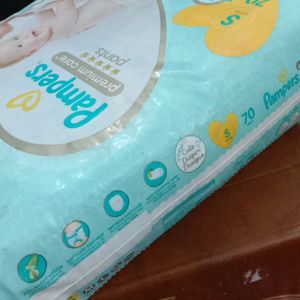 Totally New!!! Pampers Premium Care Pants. Size- Small. For 4-8 Kg Babies.