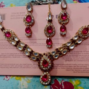 Pink Jewellary Set