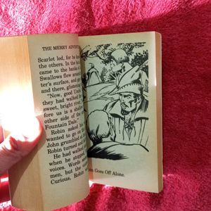 Rare mini Illustrated Robin Hood Book