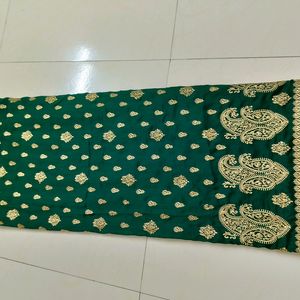 Karva Chauth Special Green Saree