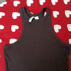 H&M Brown Tank Top