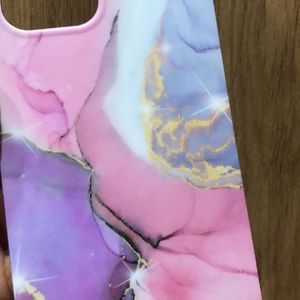 IPhone 12 Pro Max Pink Marble Look Phone Case