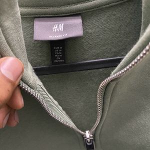 H&M Relaxed Fit Zip-top sweatshirt