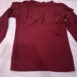 Beautiful Maroon Top