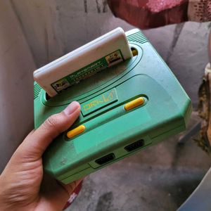 Old Video Game With Its Cassette