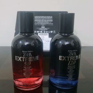 ZARA EXTREME 9.0 & 12.0  COLLECTION (2) PERFUMES