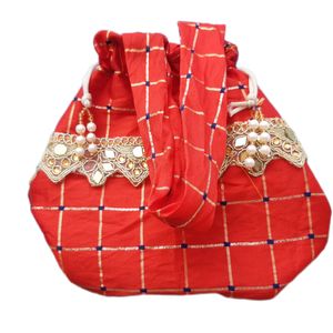 Red Potli Bag