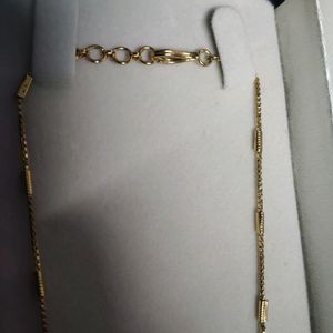 One Gram Gold Plated Chain