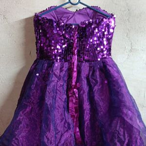 Celebrity Sequin Party Dress Mini Purple 💜