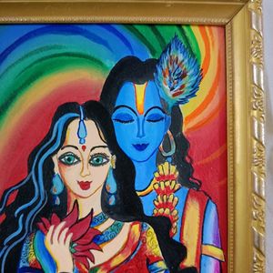 Radha Krishna Painting