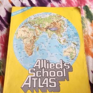 Atlas World Map Book