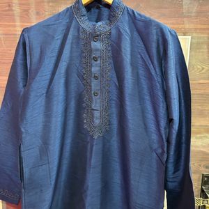 Stylish Navy Blue Kurta For Men’s