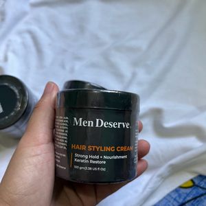 Men Deserve Hair Styling Cream (combo))