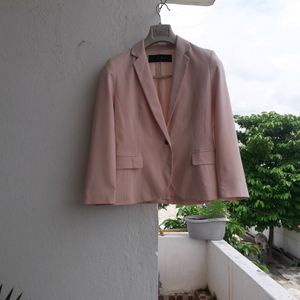 ZARA peach Women's Blazer