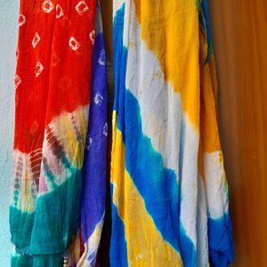 New Multicolor Dupatta / Cash