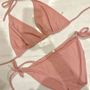 Baby Pink Bikini Set