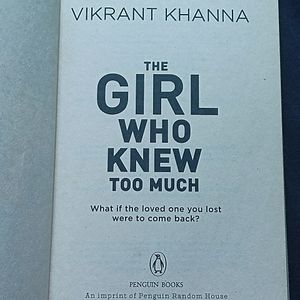 The Girl Who Knew Too Much Book