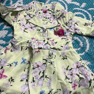 Baby Little Green New Frock