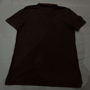 Black Giordano T Shirt With Printed Logo