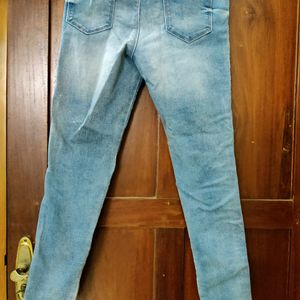 Light Blue Skinny Fit Jeans