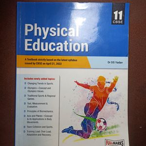 CBSE Physical education Book Class 11