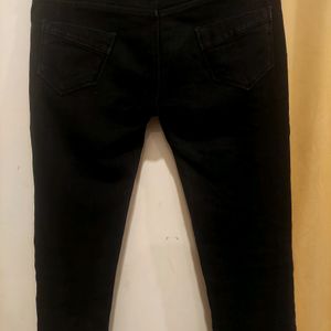 Black High Waist Denim