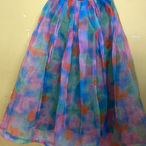 Multi Colour Skirt And Top