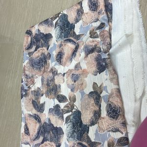 Beautiful Flower Print Fabric