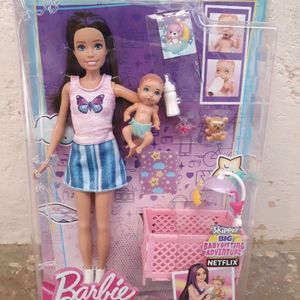 Barbie skipper & Ken Doll Set ( Combo)