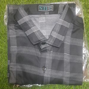 Synthetic Cotton Brand New Casual Shirt For Men