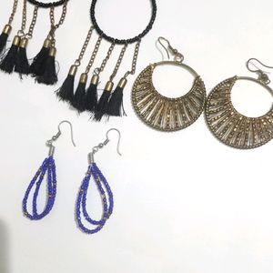 Earings Combo 3 Pairs