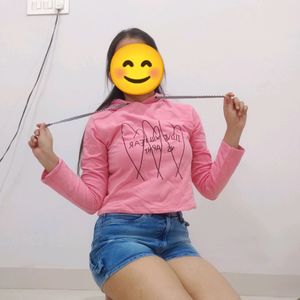 S Crop Sweatshirt For Women Girls