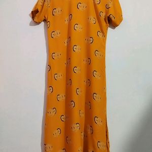 Yellow Kurti