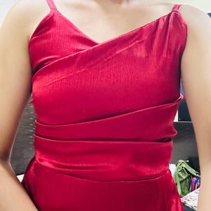 Red Party Gown