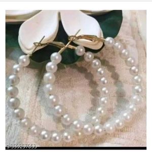 Single Pearl Earrings