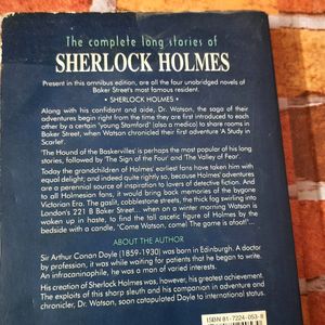 Thriller Sherlock Homes NOVEL