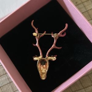 Deer Brooch