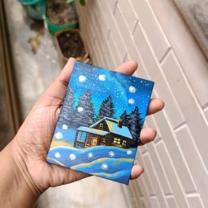 Aesthetic Mini Landscape Painting